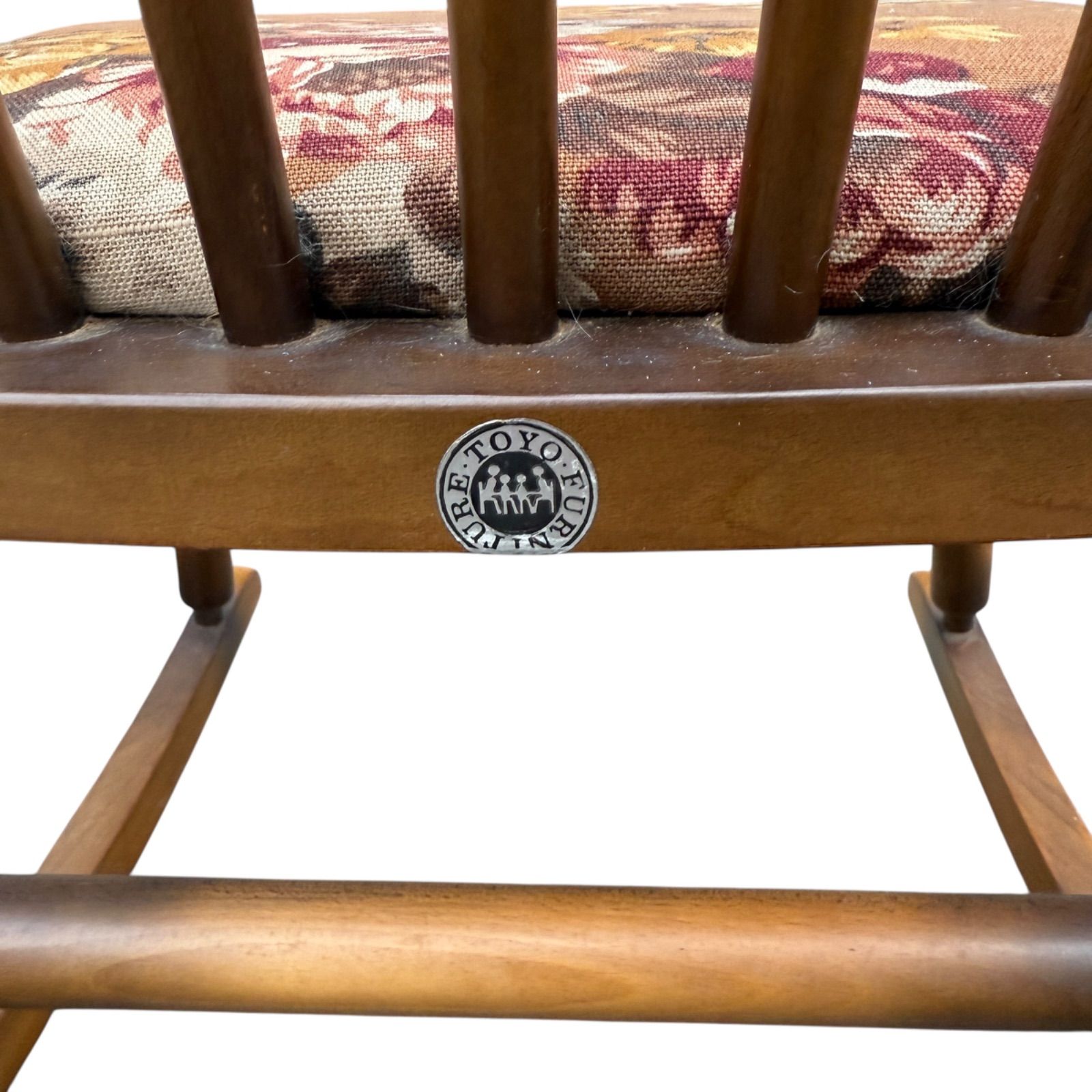 希少】TOYOFURNITURE ロッキングチェア 花柄 670 - メルカリ