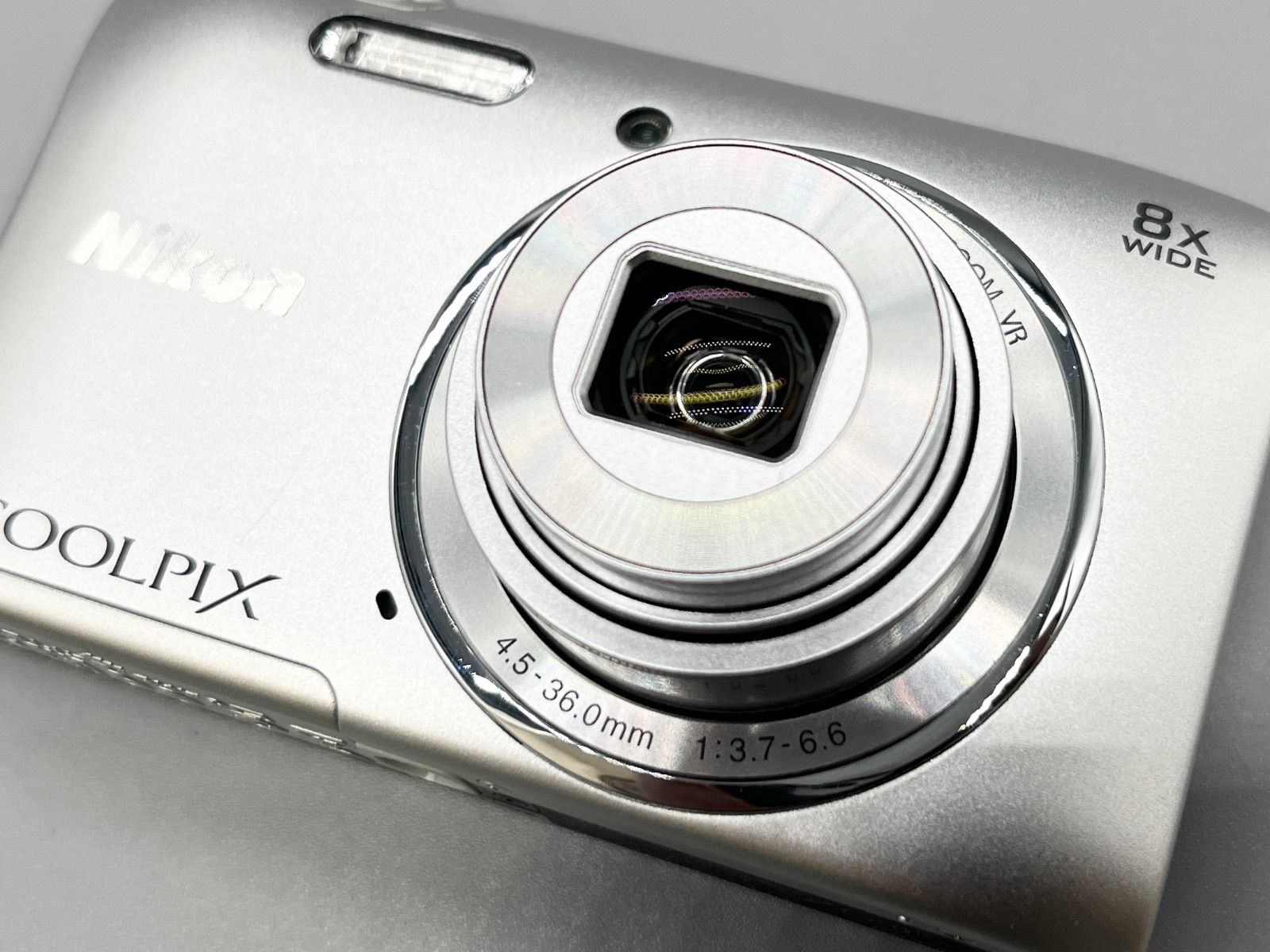 訳あり美品！ニコンデジタルカメラCOOLPIX S3600 クールピクスデジカメ
