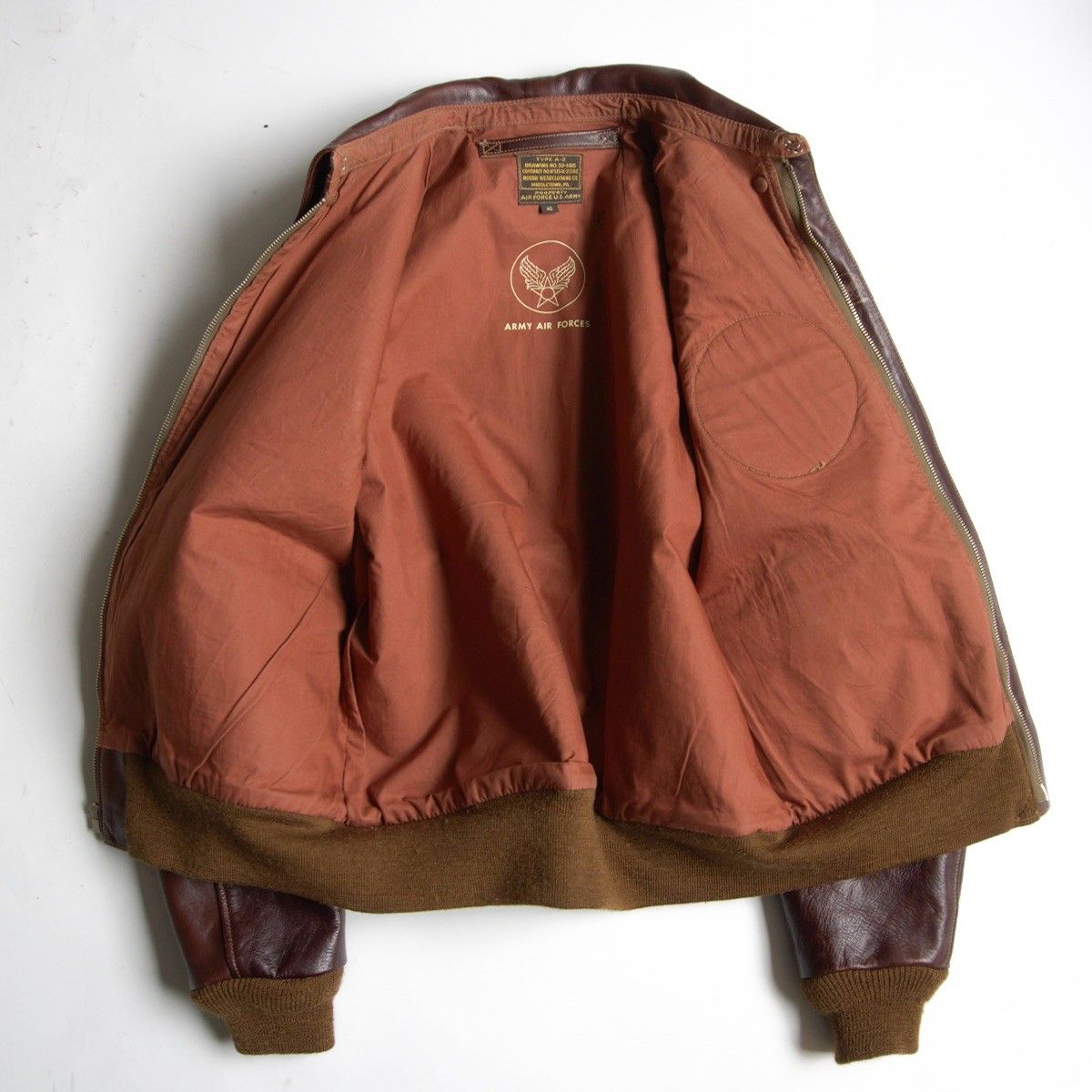実名復刻/ROUGH WEAR】BUZZ RICKSON'S【BR80253/A-2 ホースハイド