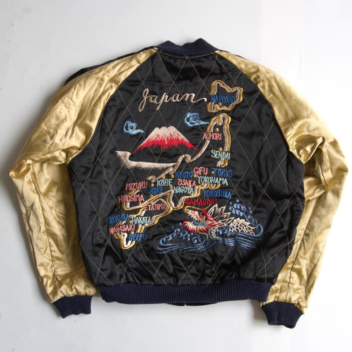 M品番】TAILOR TOYO【M18279/ 別珍 リバーシブル スカジャン】M