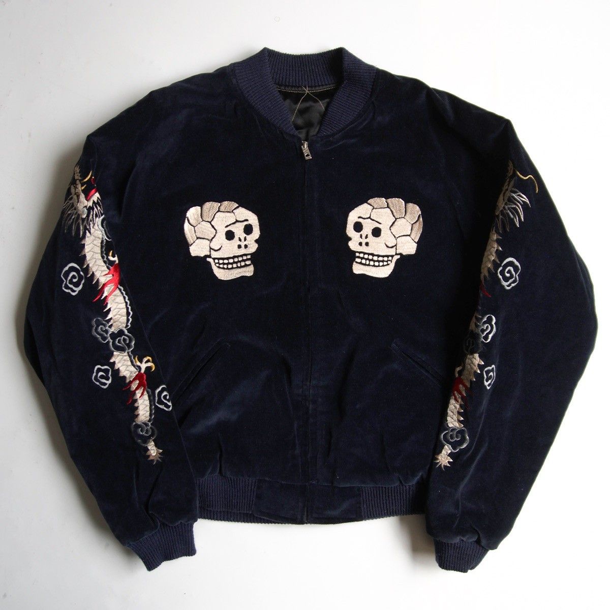 M品番】TAILOR TOYO【M18279/ 別珍 リバーシブル スカジャン】M