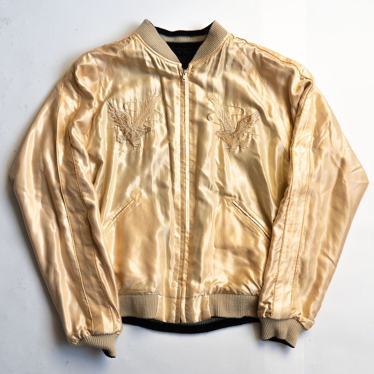 テーラー東洋　別珍 リバーシブル スカジャンL ジャケット 刺繍 サテン 楽天市場】TAILOR TOYO テーラー東洋 スカジャン 2019 メンズ