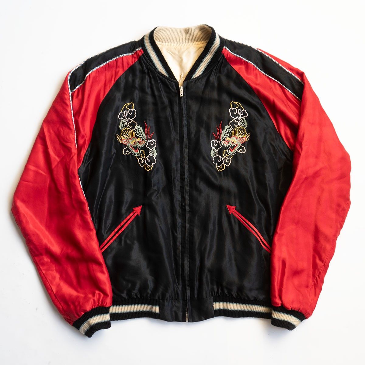 ビッグサイズXL/美品】TAILOR TOYO【TT14571/ リバーシブル スカジャン