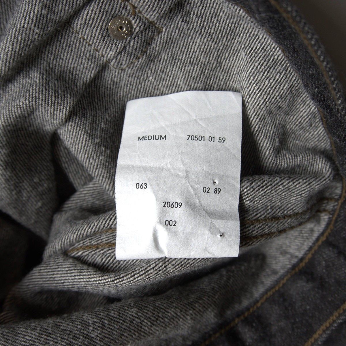 希少モデル/80s】 LEVI'S 【70501 01 1st 先染めブラックデニム