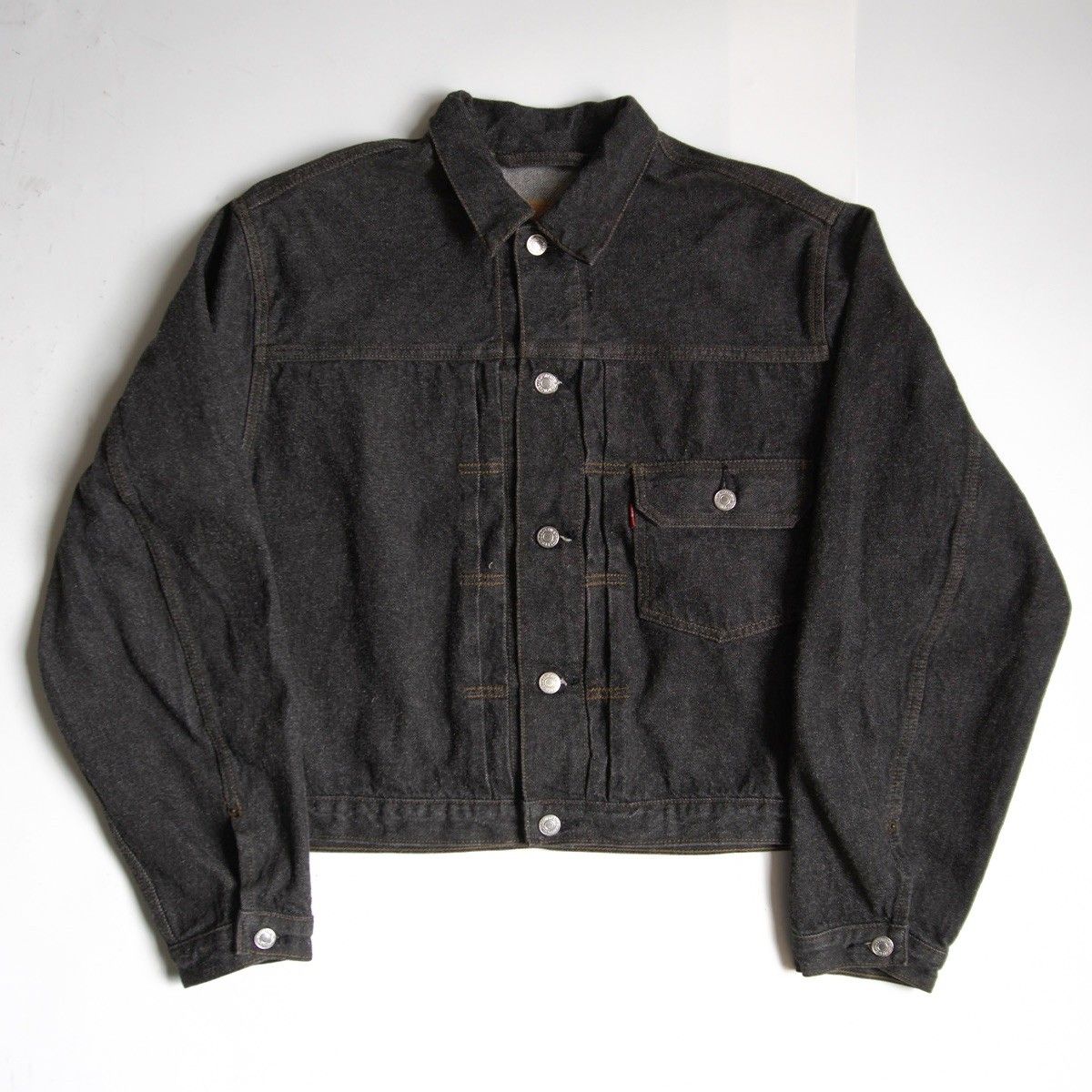 K*a様 80s ユーロ Levi's 70501 1st 先染めブラックデニム 希少モデル/80s】 LEVI'S 【70501 01 1st 先染めブラックデニム