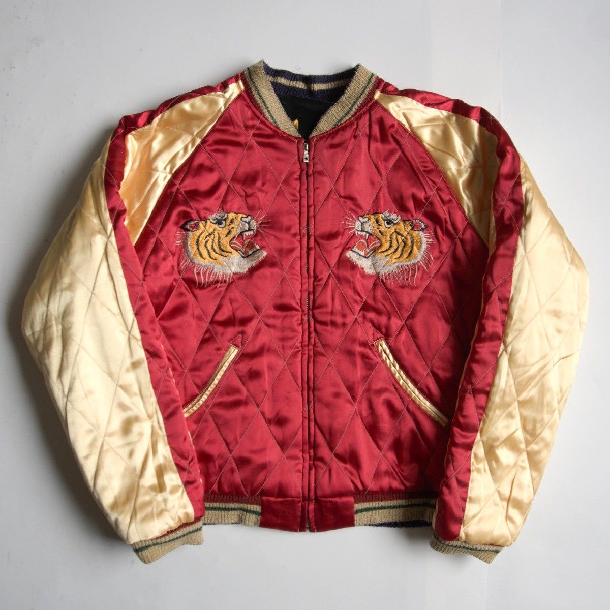 雰囲気抜群】TAILOR TOYO【TT11383/ 別珍 リバーシブル スカジャン】L