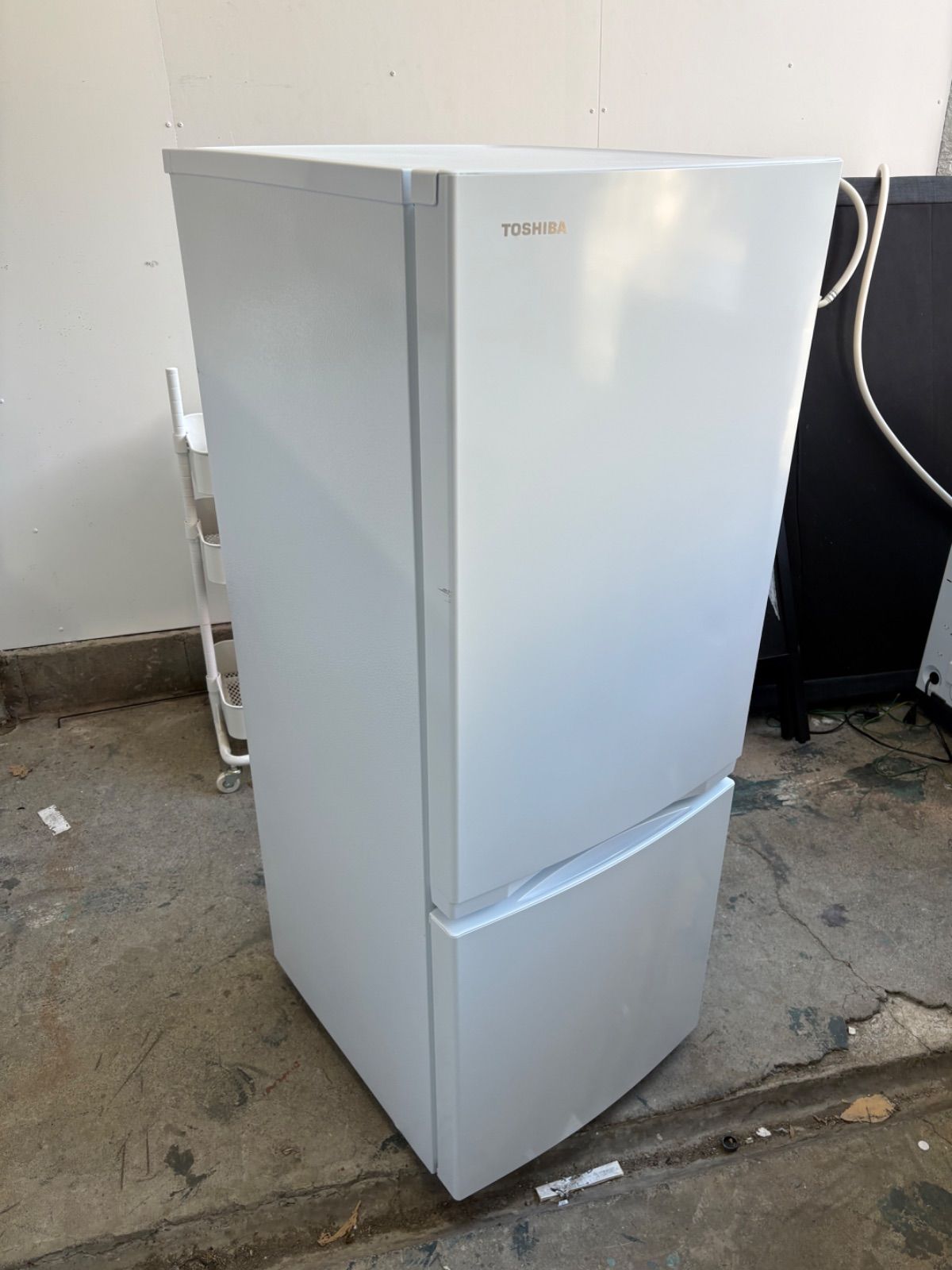 梱包・発送たのメル便] 東芝冷凍冷蔵庫 GRS15-BS(K) 2020年製 東芝