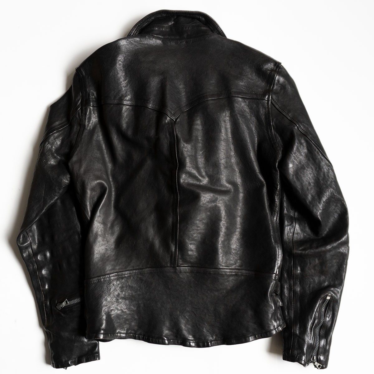 ドイツカーフ】ISAMU KATAYAMA BACKLASH【ダブルライダース ジャケット