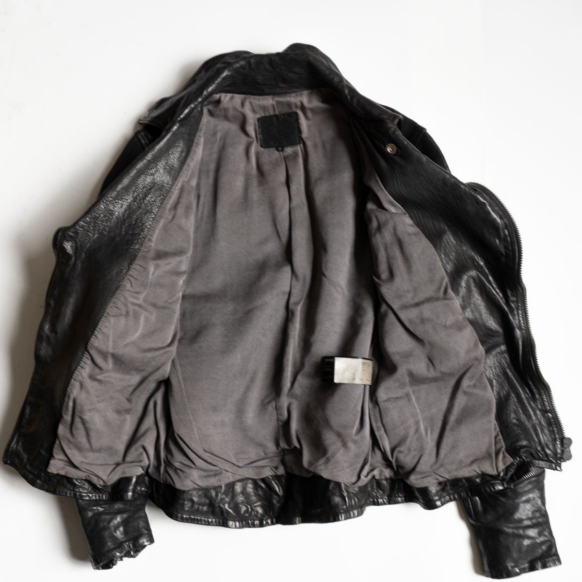 ドイツカーフ】ISAMU KATAYAMA BACKLASH【ダブルライダース ジャケット