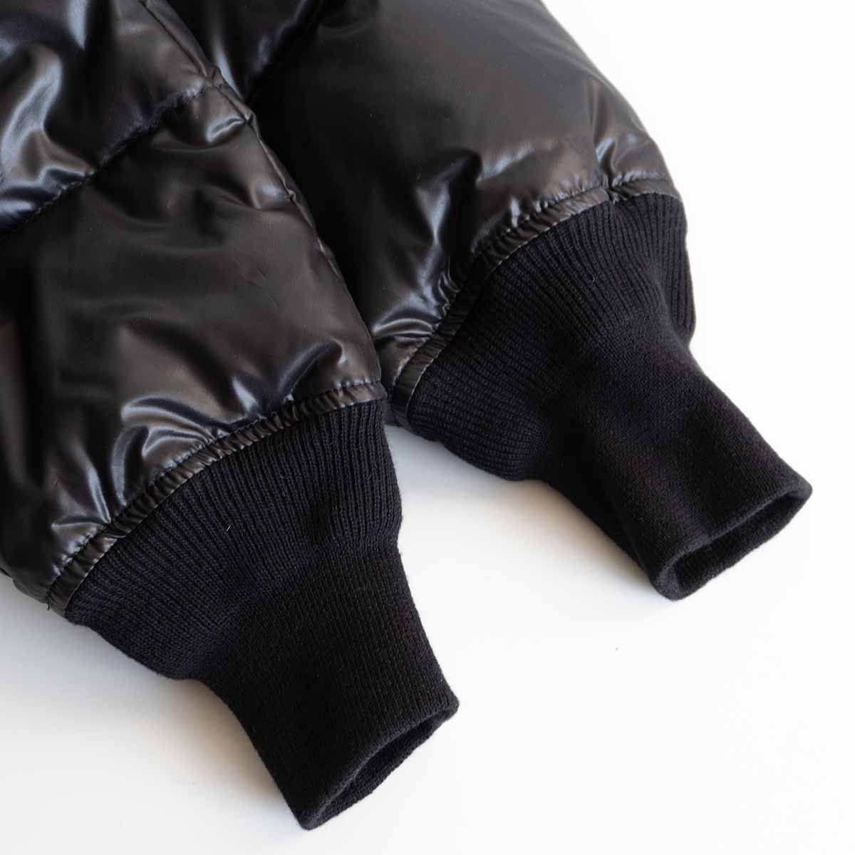 トリココムデギャルソン AD2021 ダウンジャケット 黒 収納袋 S 丸襟