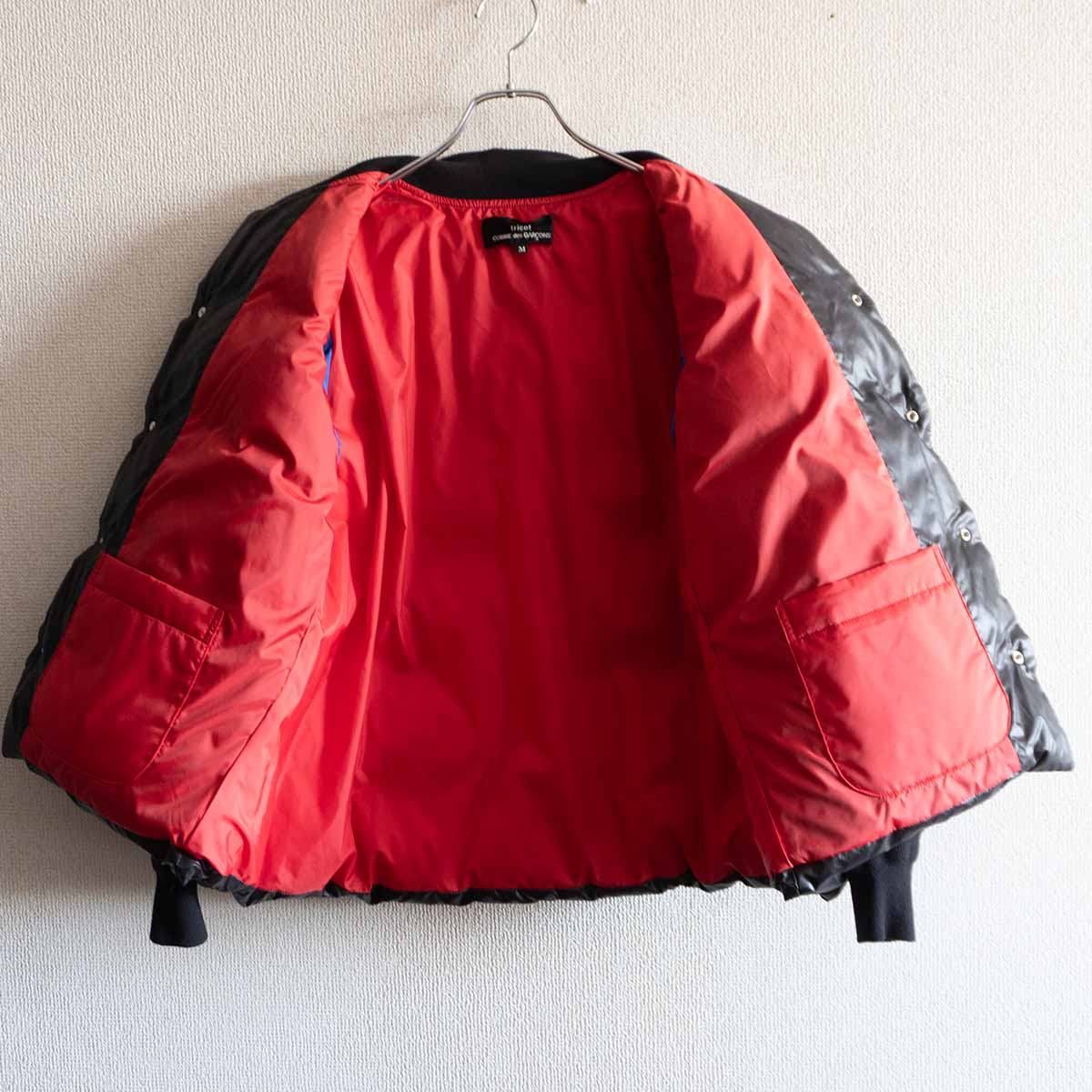 美品】tricot COMME des GARCONS 【スタジャン型 エステルタフタ