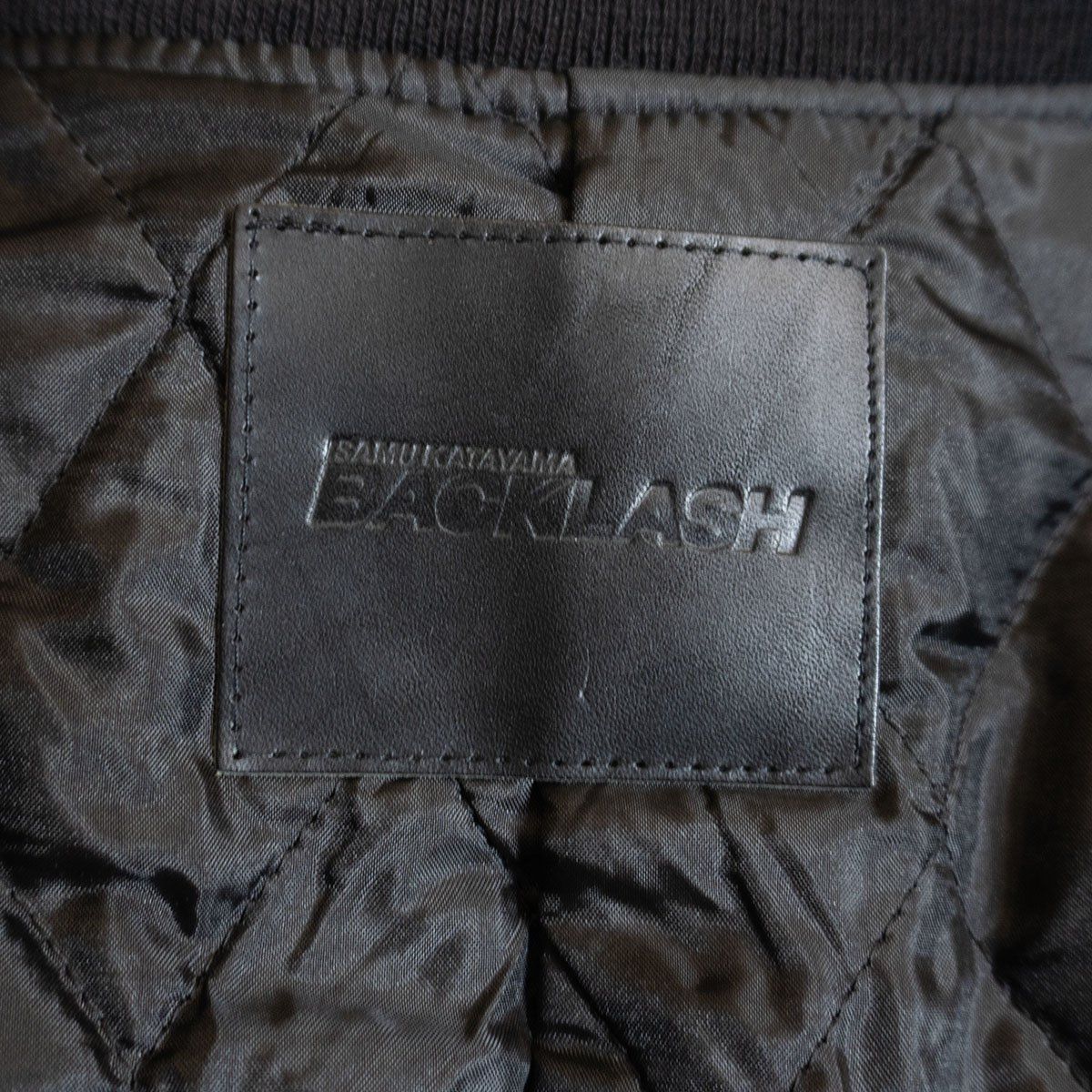 ジャパンステア/ビッグサイズ】ISAMU KATAYAMA BACKLASH【MA-1 レザー