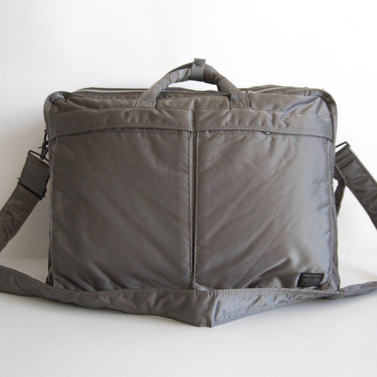 【美品】PORTER　ポーター　タンカー　グレー　ブリーフ TANKER(タンカー) 2WAY BRIEFCASE | 吉田カバンホームページ | YOSHIDA