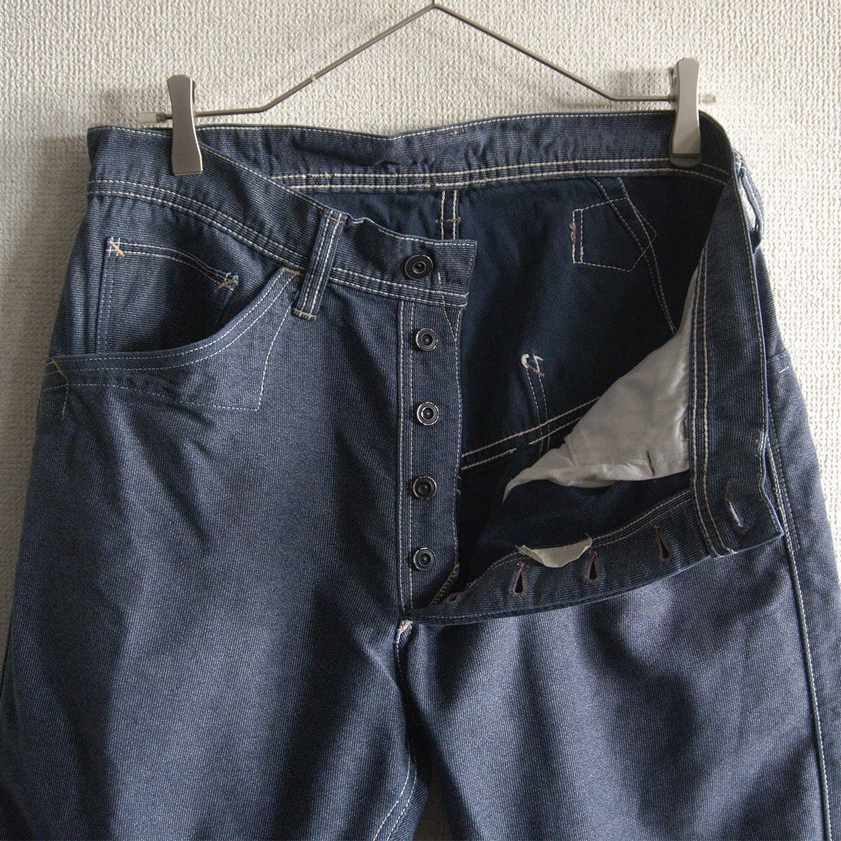 フリーホイーラーズ　名作 ブレーキマンパンツ 34 裾上無し美品 フリーホイーラーズ 名作 ブレーキマンパンツ 34 裾上無し美品 メンズ