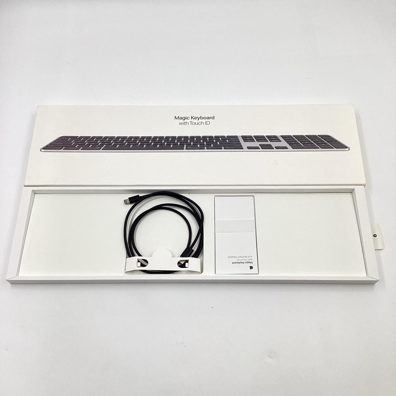 Apple Magic Keyboard With Touch ID MMMR3J/A 美品 動作確認済【全額返金保証】【最速発送】 Magic Keyboard Touch In 2024! available