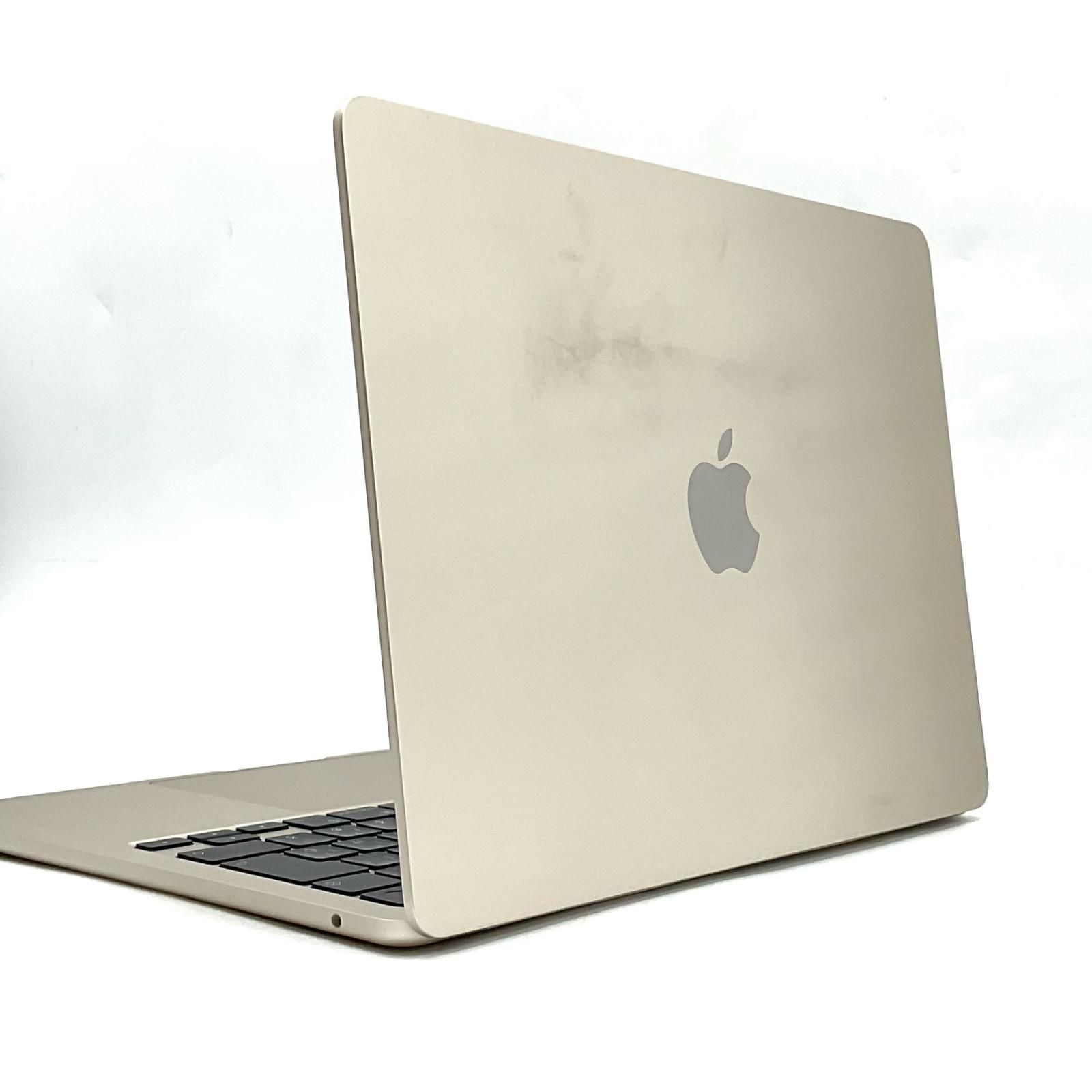 Apple MacBook Air 13インチ 2022 M2 16GB SSD 256GB スターライト 100