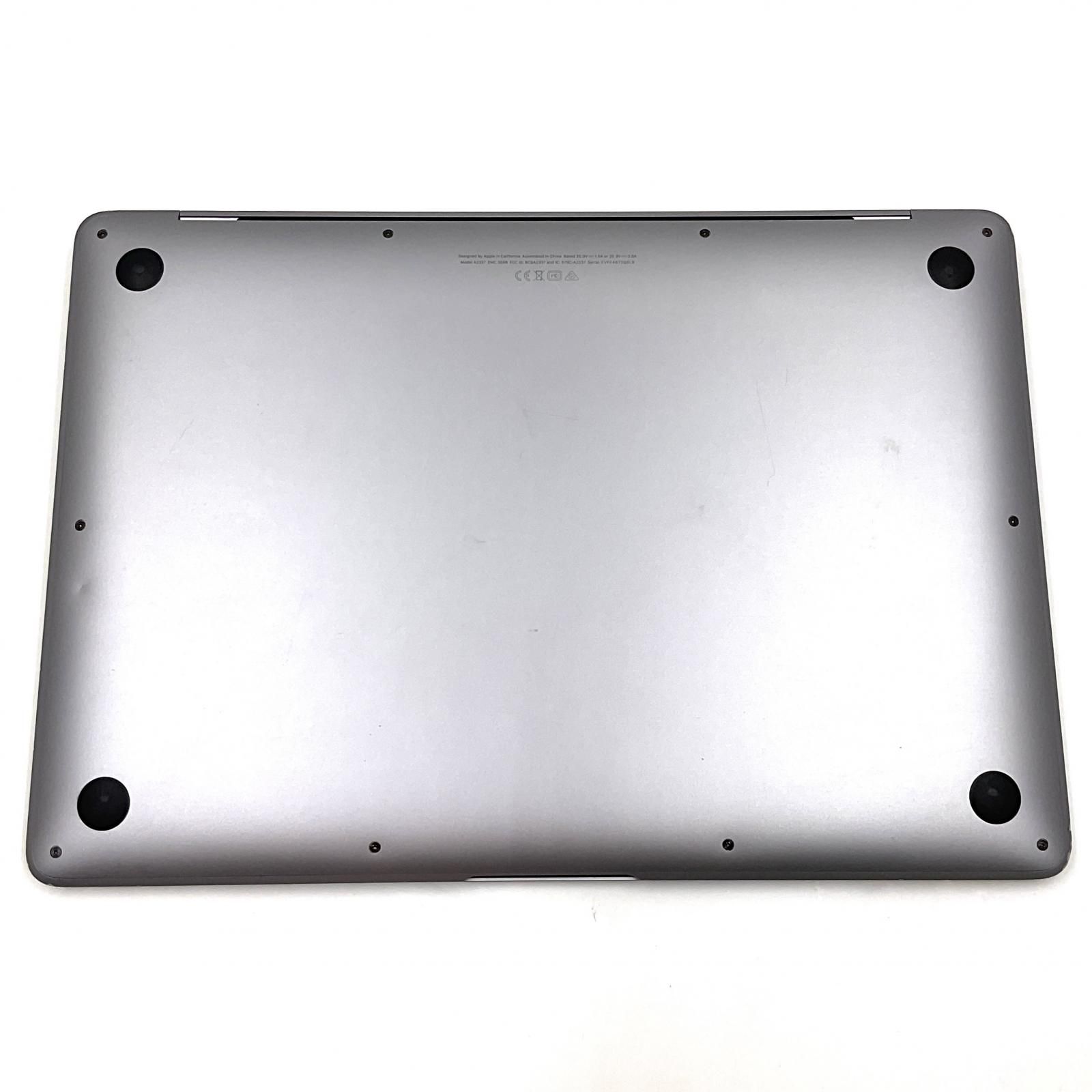 Apple MacBook Air 13インチ 2020 M 1 8 GB 2 SSD 256 スペースグレイ 98 難有 キーボードバックライト MacBook