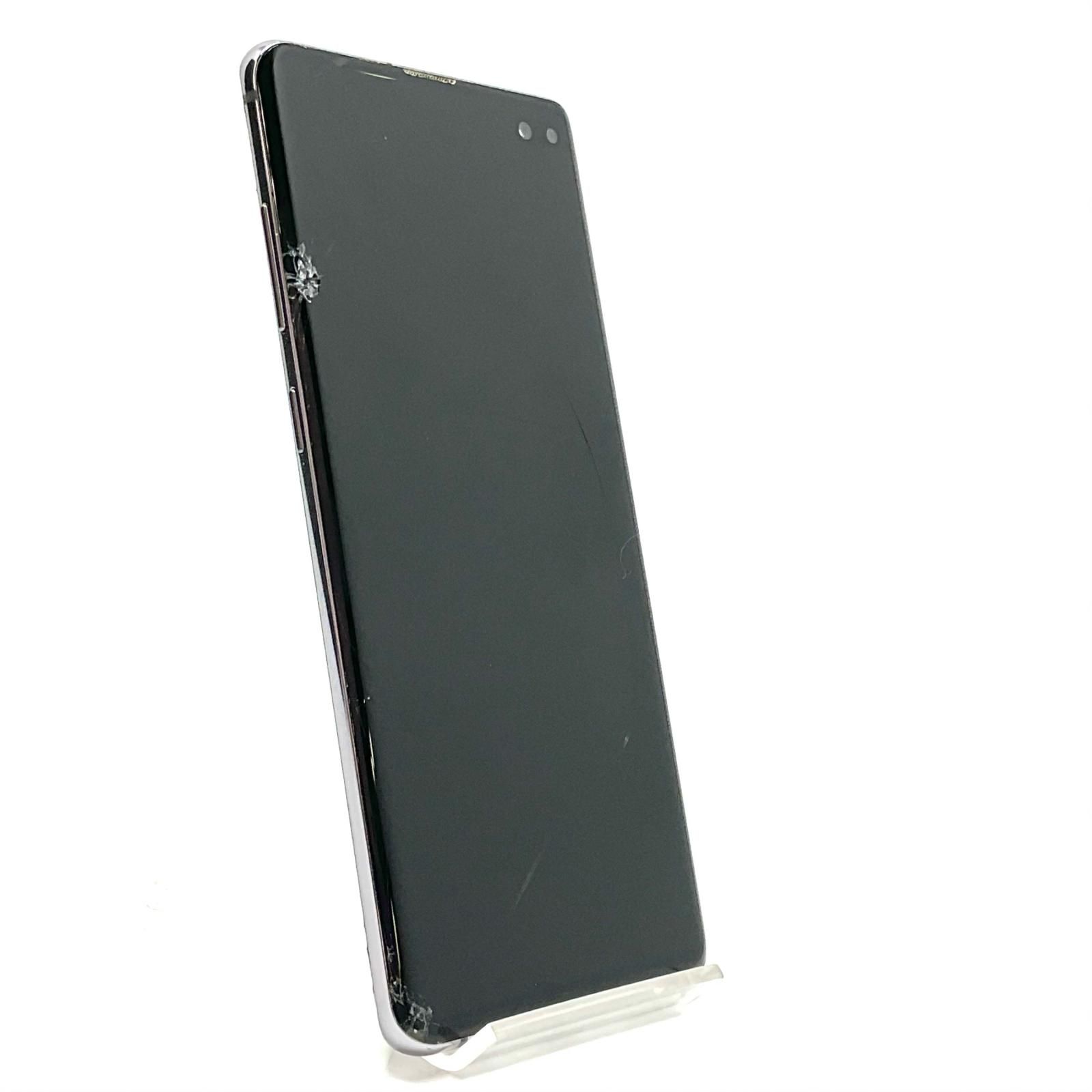 SAMSUNG Galaxy S10＋ 128GB プリズムブラック docomo SC-04L 白ロム