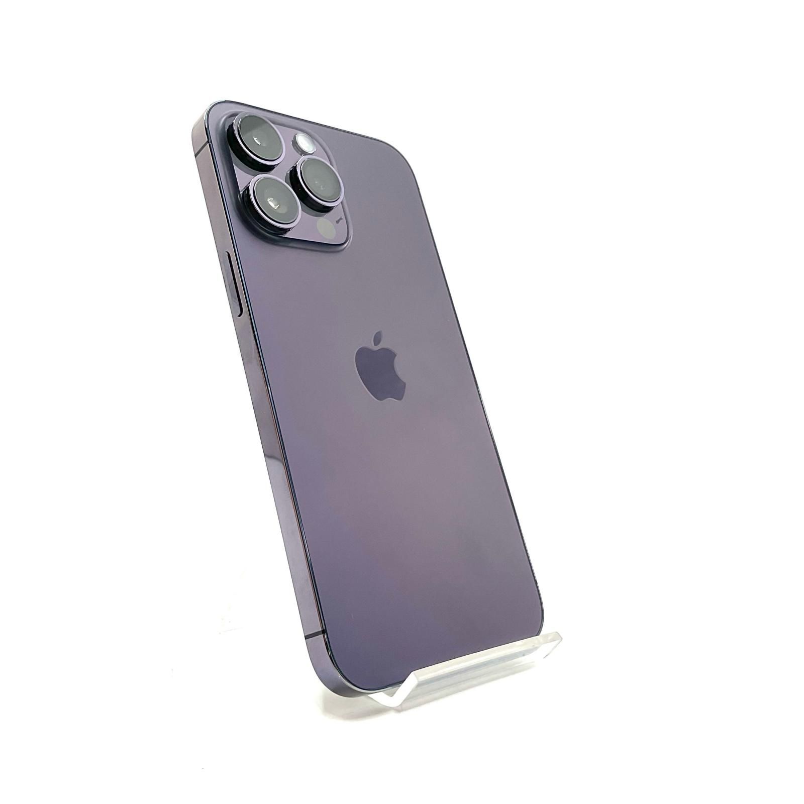 iPhone 14 Pro Max 256GB ディープパープル Softbank 動作確認済 85