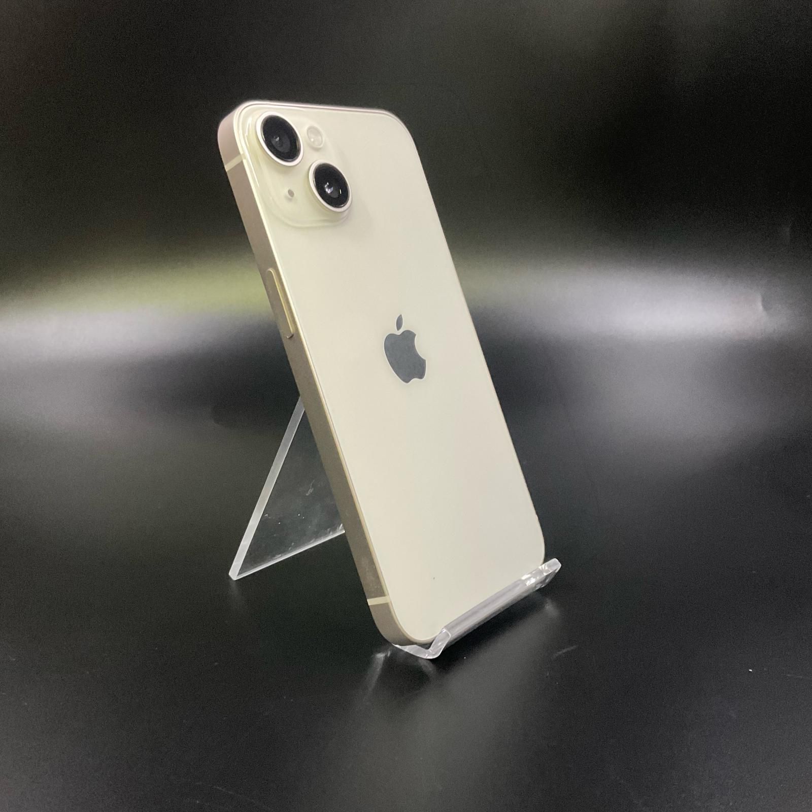 iPhone 14 128GB スターライト au 美品 動作確認済 88%【全額返金保証