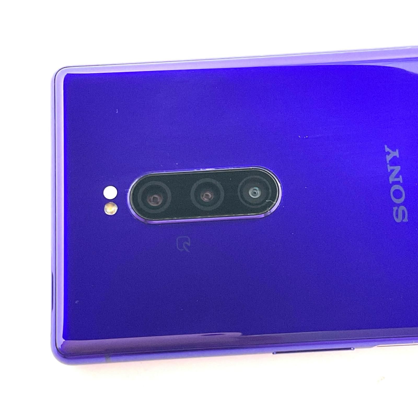 SONY Xperia 1 SO-03L パープル　SIMフリー　美品 楽天市場】【中古】 SO-03L Xperia 1 パープル SIMフリー 本体 ドコモ