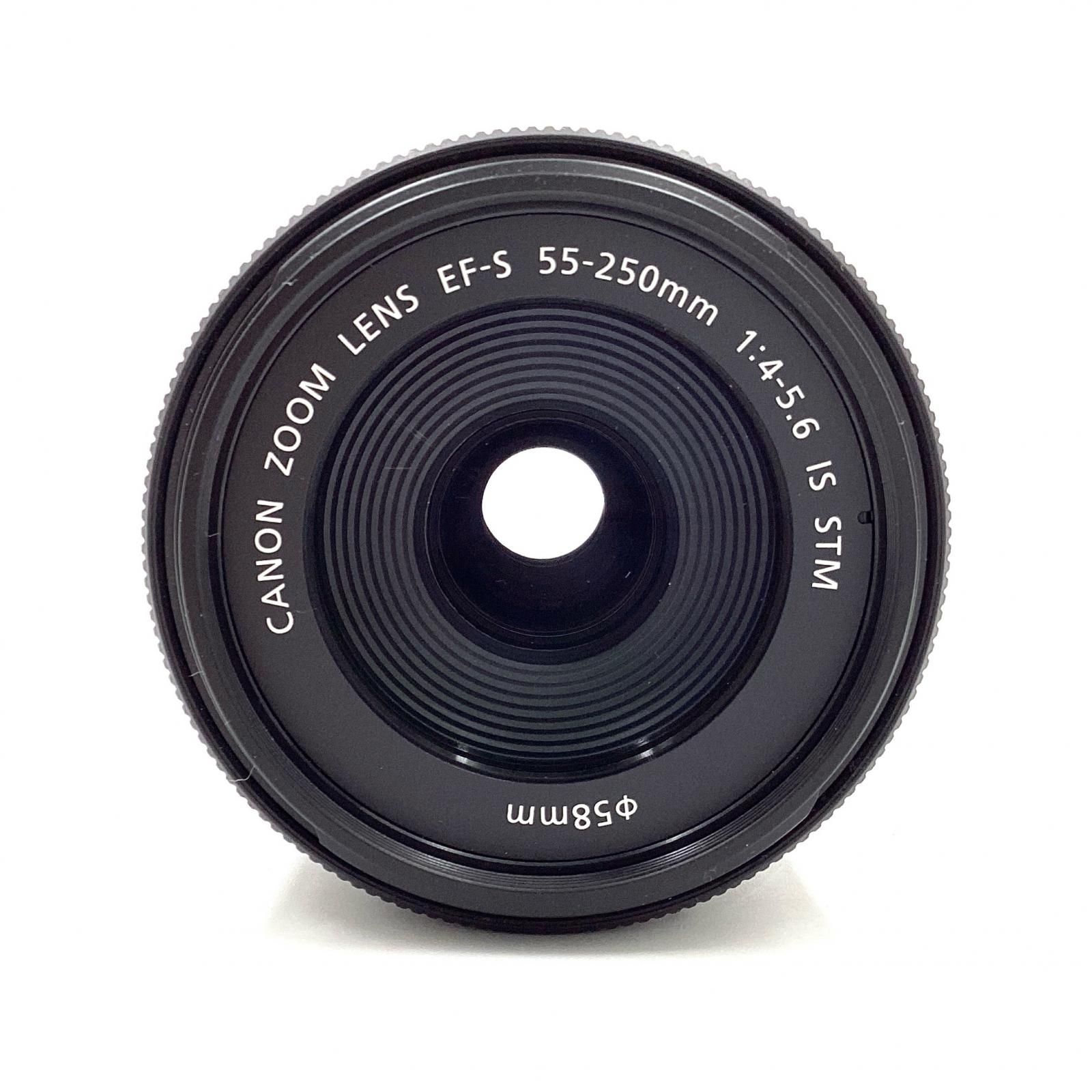 全額返金保証】【最速発送】Canon EF-S55-250mm F4-5.6 IS STM 美品