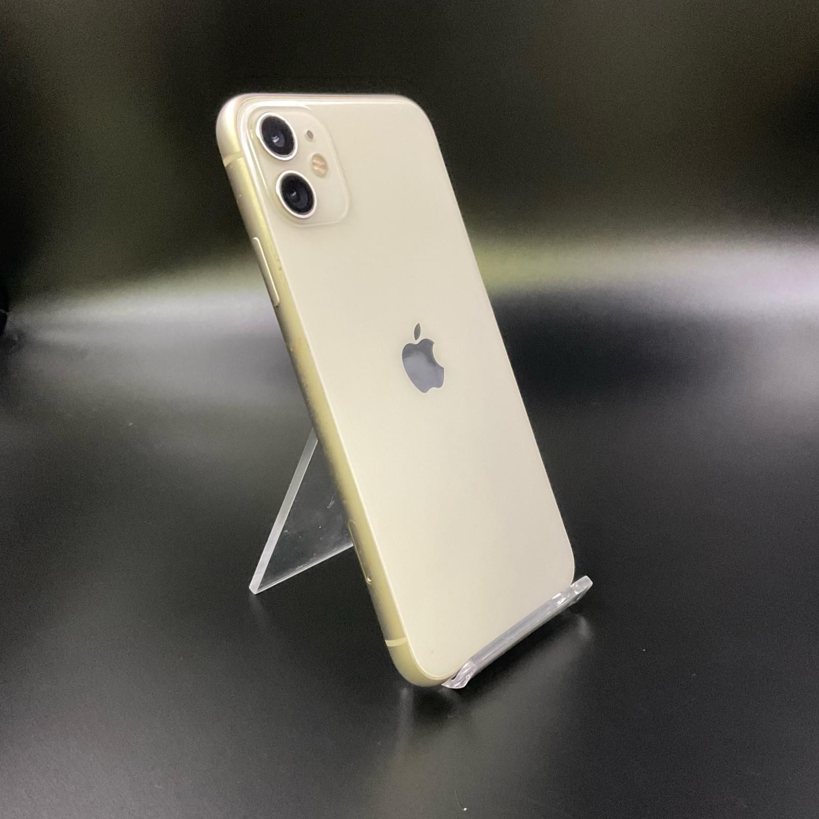 全額返金保証】【最速発送】 iPhone 11 64GB ホワイト Softbank 白ロム