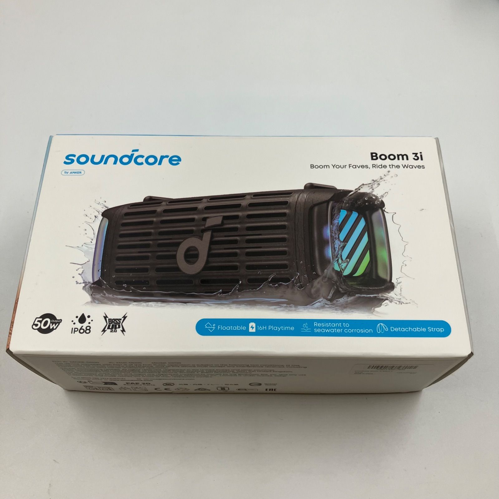WJ145 Anker Soundcore Boom 3i bluetooth スピーカー B0F4C4PW28