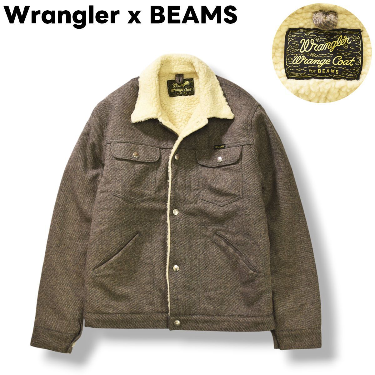 美品】 【別注】 ラングラー Wrangler x ビームス BEAMS 124MJ Wrange 