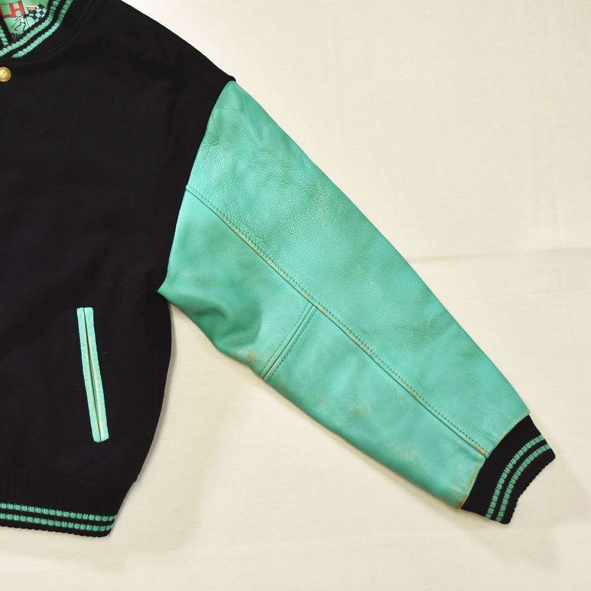 希少】 80s 90s ヴィンテージ レイトンハウス LEYTON HOUSE スタジャン