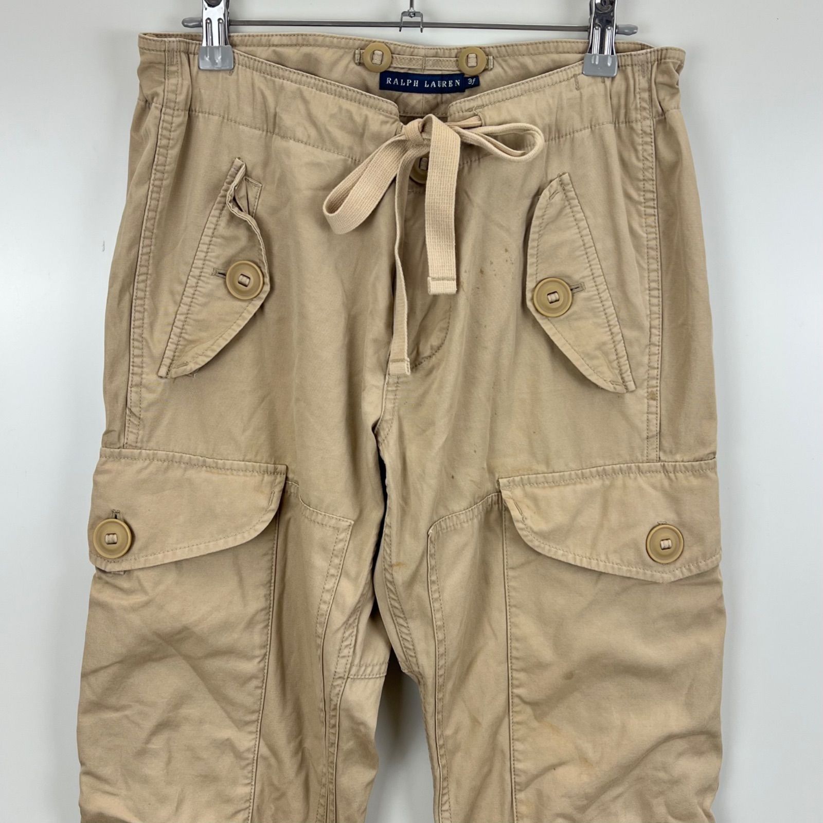 Ralph Lauren 00s y2k archive parachute cargo pants 3f ラルフ