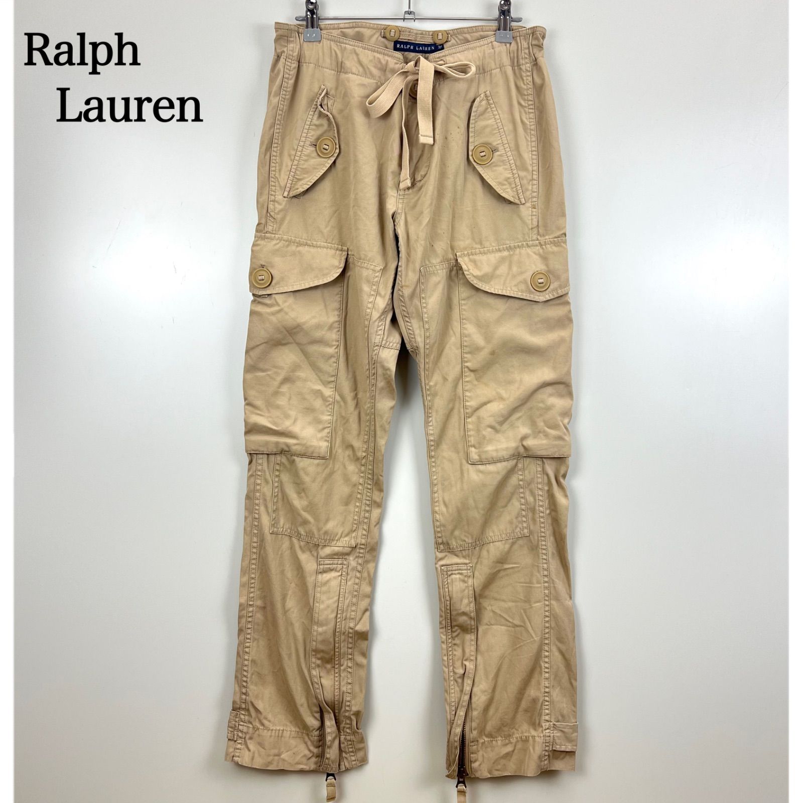 Ralph Lauren 00s y2k archive parachute cargo pants 3f ラルフ