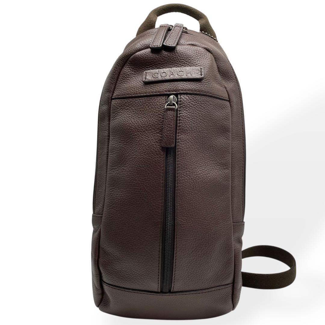 極美品 COACH ボディバッグ ショルダーバッグ クロスボディ 斜め掛け