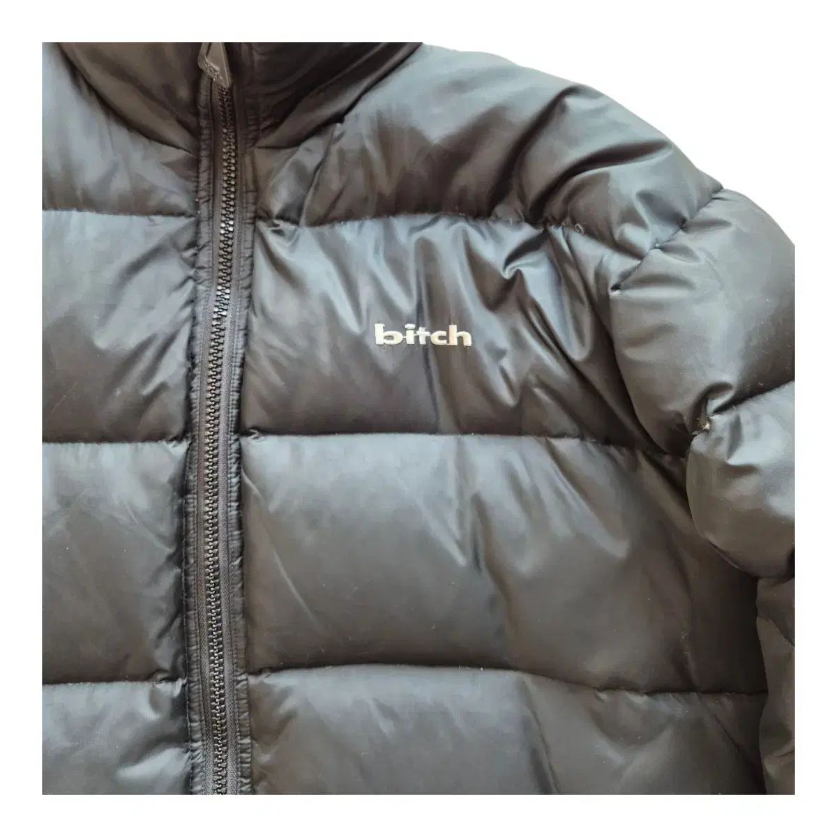 90s bitch skateboards】ダウンジャケット ダウン80 古着 bitch