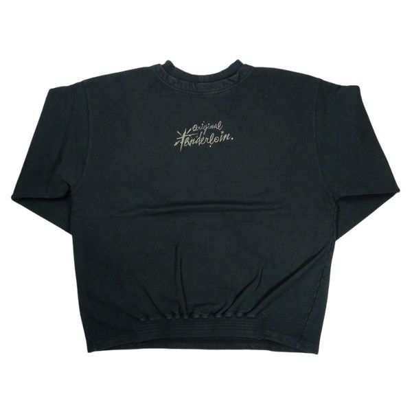入手困難◆TENDERLOIN◆初期 ロゴプリント スウェットジャケット 黒XL Size【L】 TENDERLOIN テンダーロイン CREW NECK SWEAT BLACK