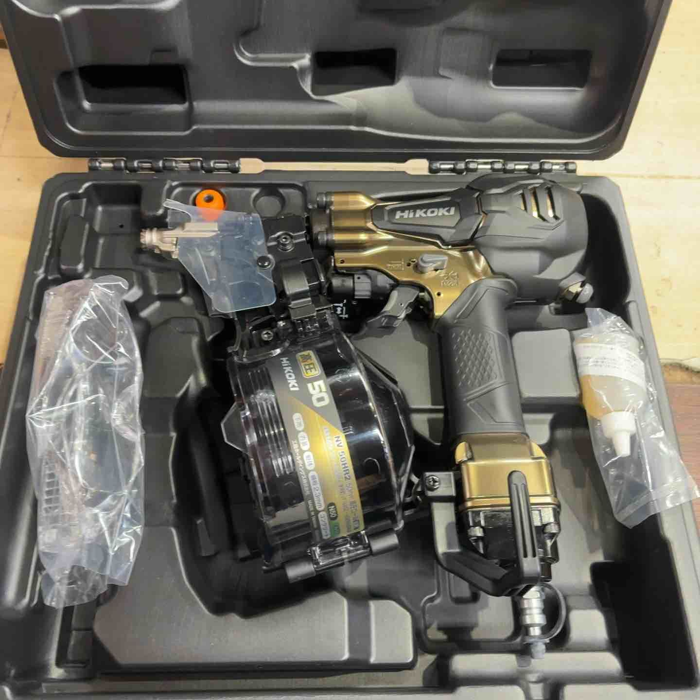 ハイコーキ HIKOKI 旧 日立工機 高圧エア釘打ち機 NV 50 HR 2 S