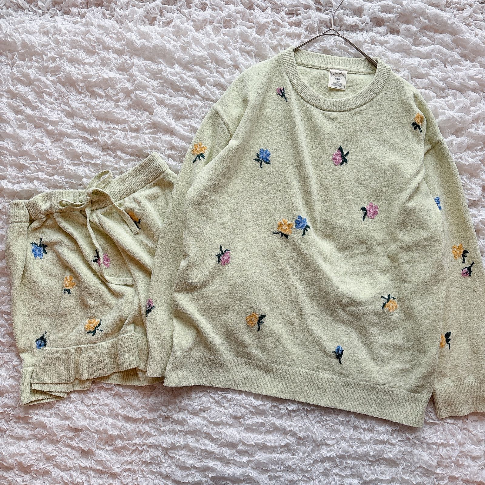 ジェラートピケ PIQUE 花柄ルームウェアセット ルセラフィムのさくら