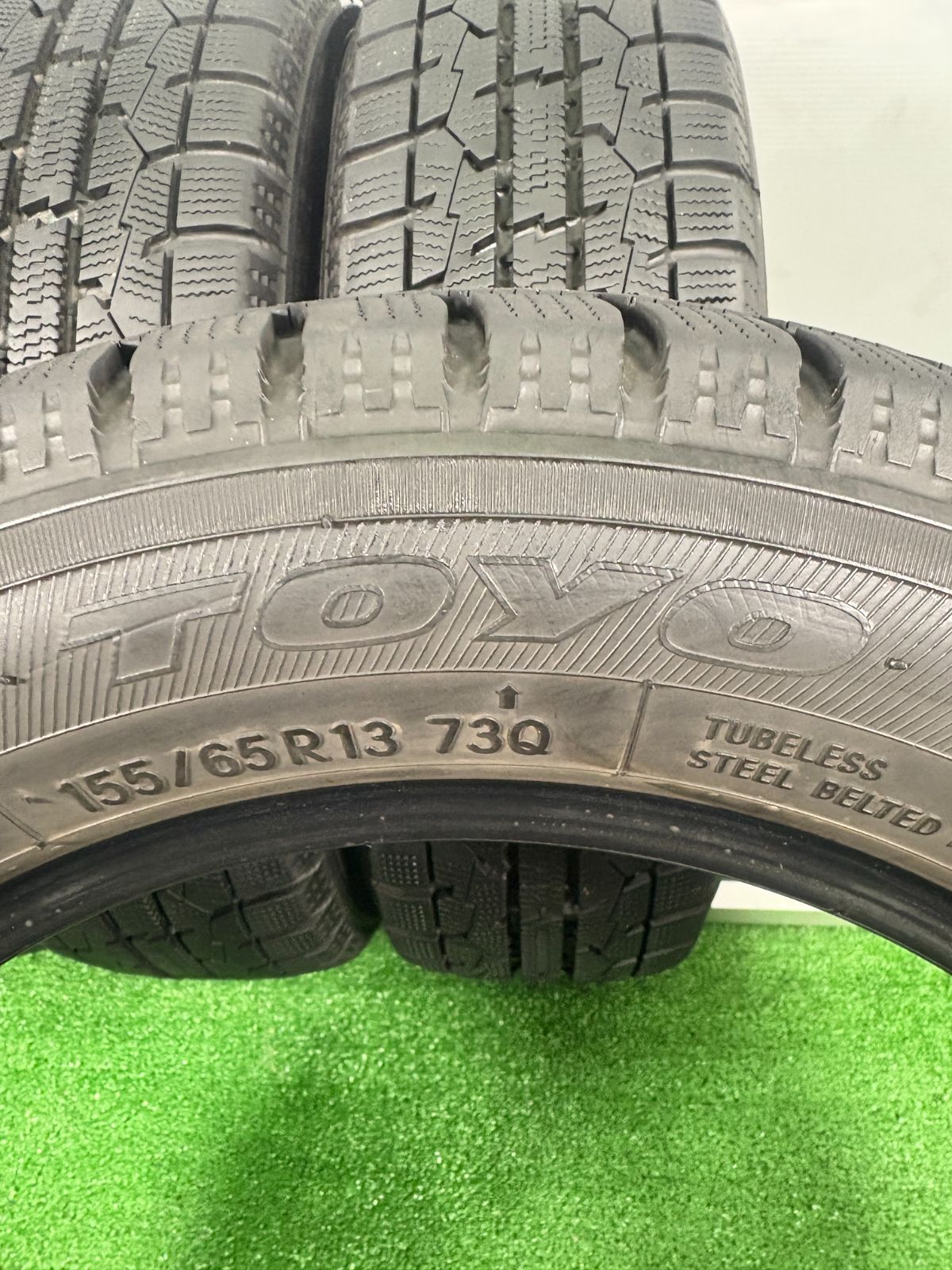  155 65 R 13 トーヨー GARIT GIZ 2020年製 4本 冬 タイヤ スタッドレス TA 802 13インチ スタッドレス