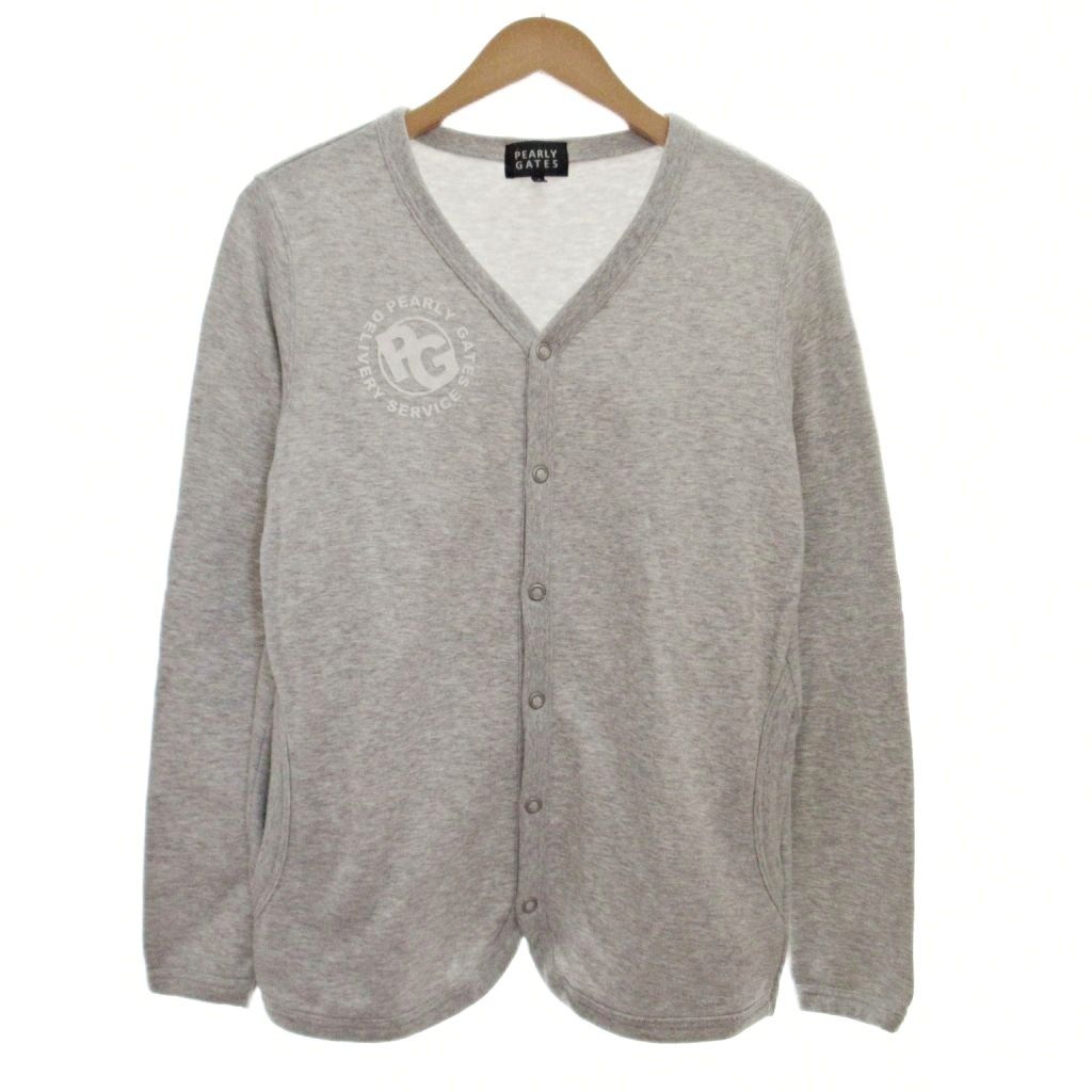 パーリーゲイツ PEARLY GATES スウェット カーディガン 長袖 ゴルフ