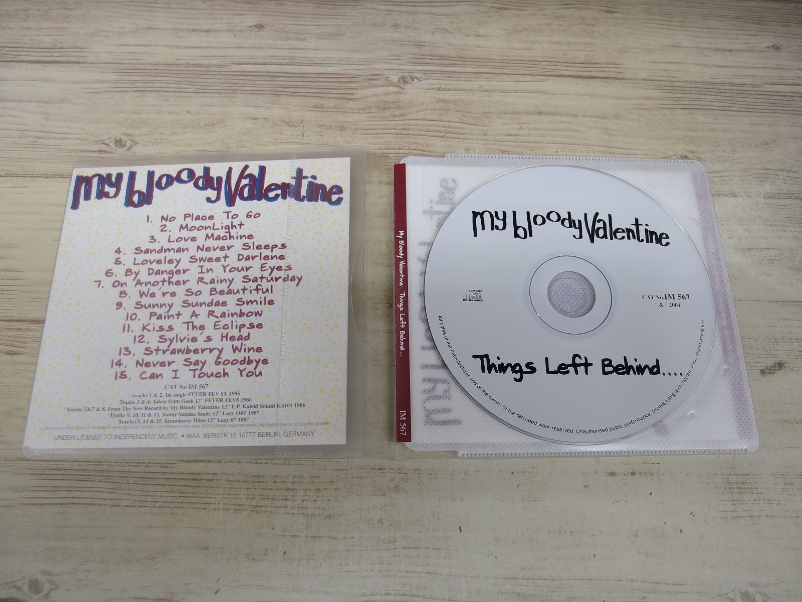 CD / My Bloody Valentine / Things Left Behind / 中古 - メルカリ CD / My Bloody Valentine / Things Left Behind / 中古 - メルカリ