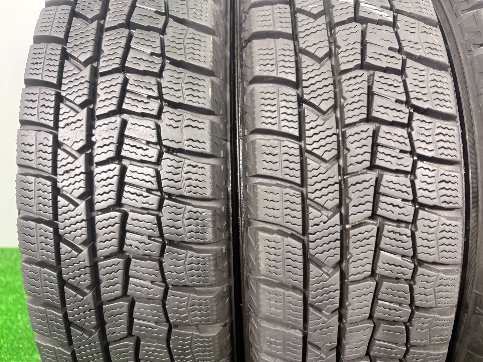 155 65 R 14 ダンロップ WM 02 2020年製 4本 冬 タイヤ スタッドレス TA 803