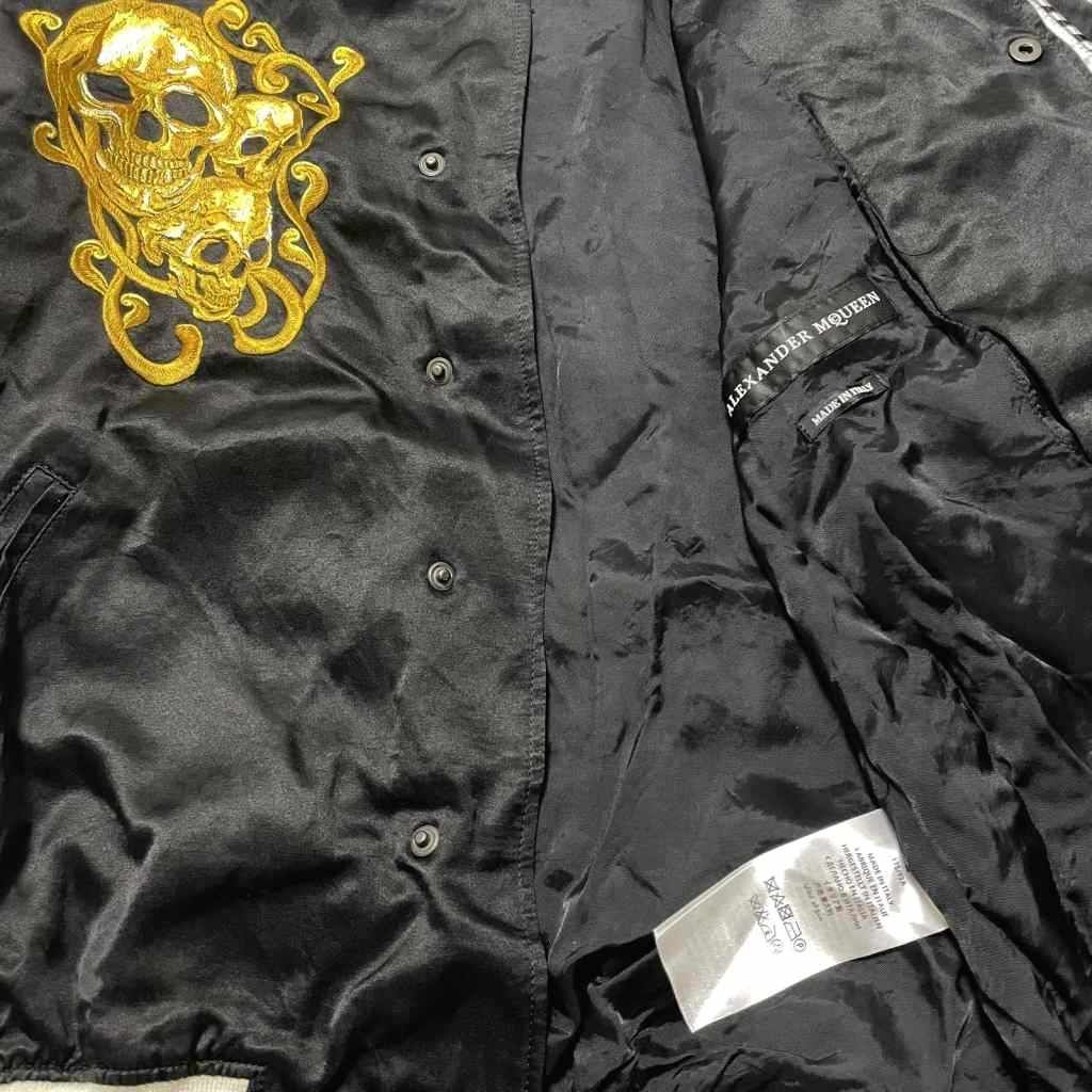 アレキサンダーマックイーン ALEXANDER MCQUEEN 17SS Skull Embroidery