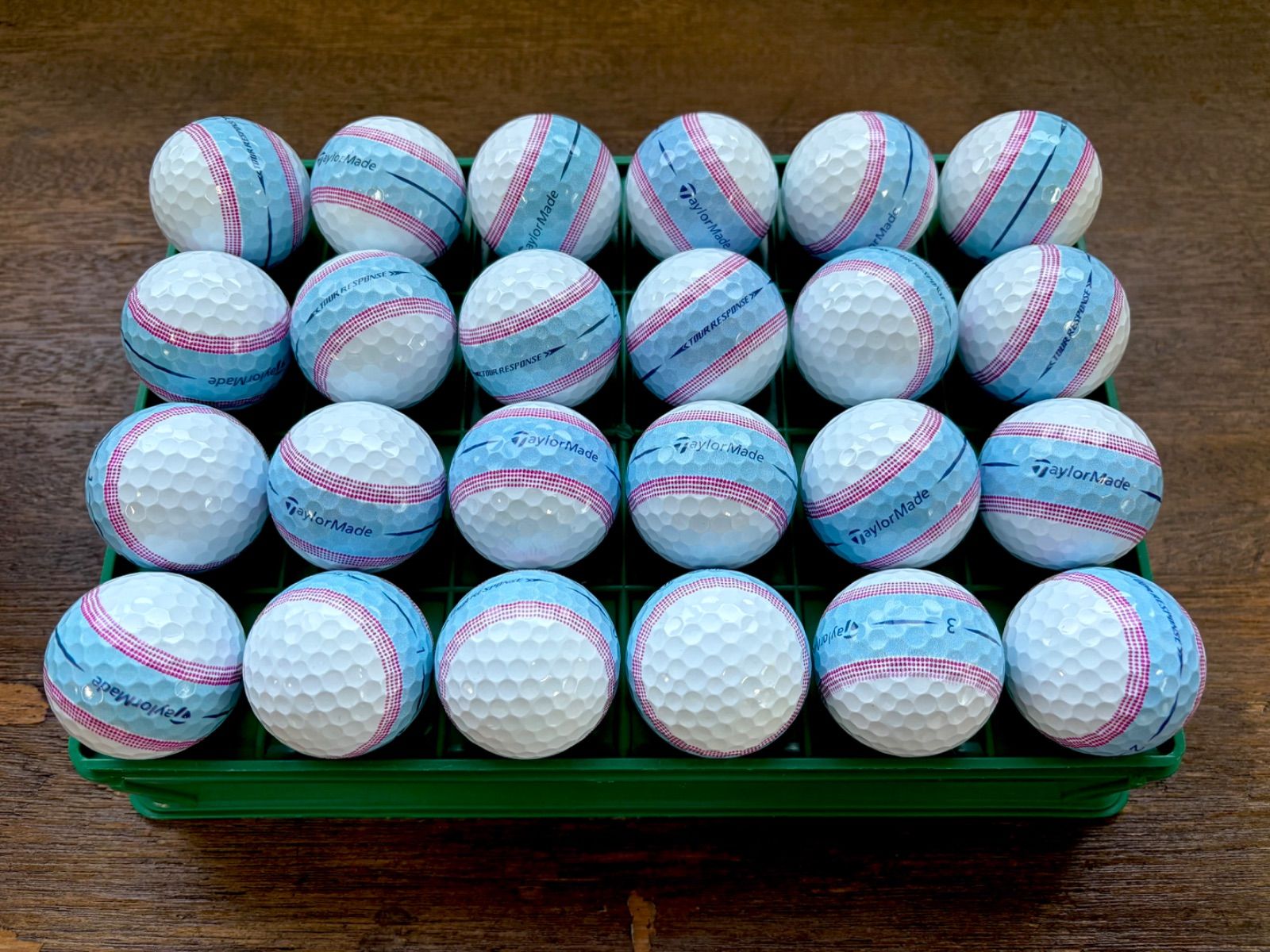 テーラーメイド ツアーレスポンス ストライプ 24球 Sランク 洗浄済