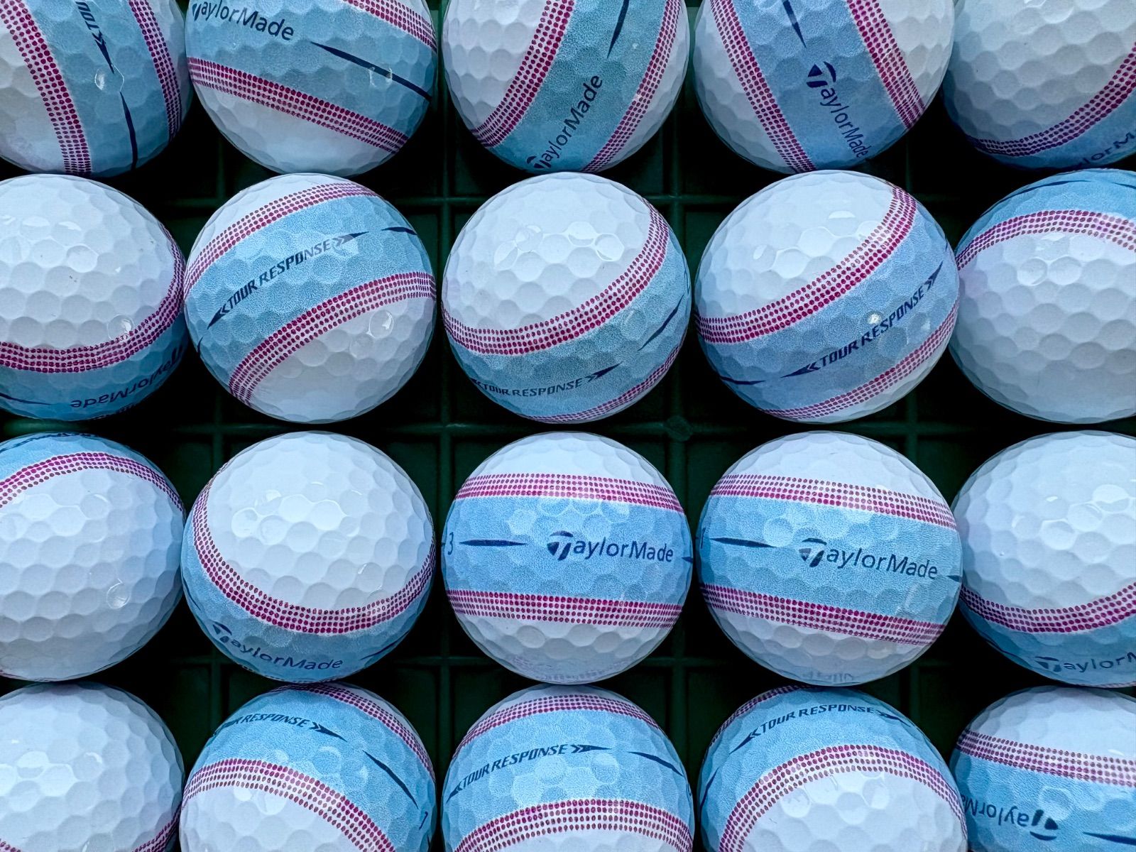 テーラーメイド ツアーレスポンス ストライプ 24球 Sランク 洗浄済