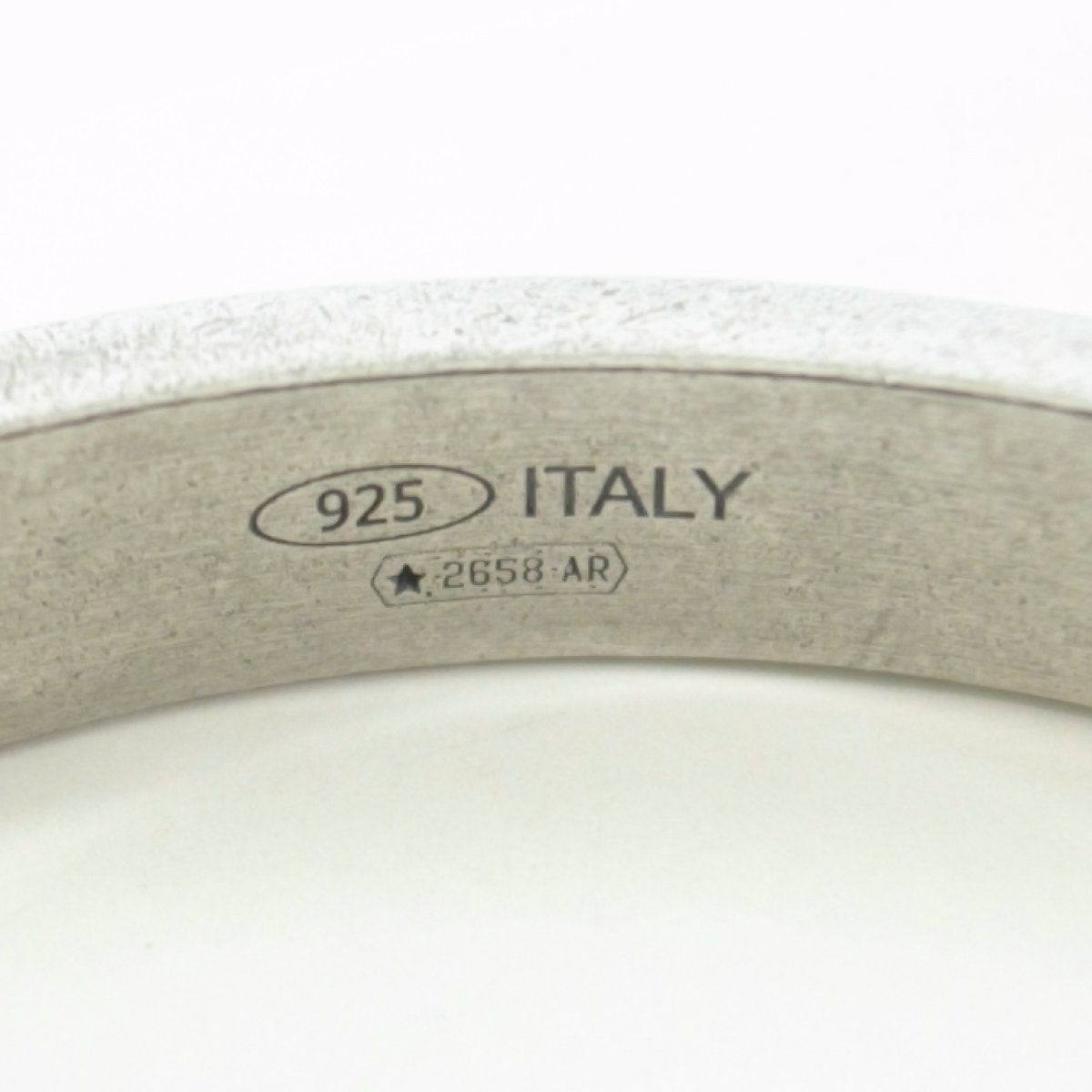 Maison Margiela メゾンマルジェラ シルバー バングル ブレスレット