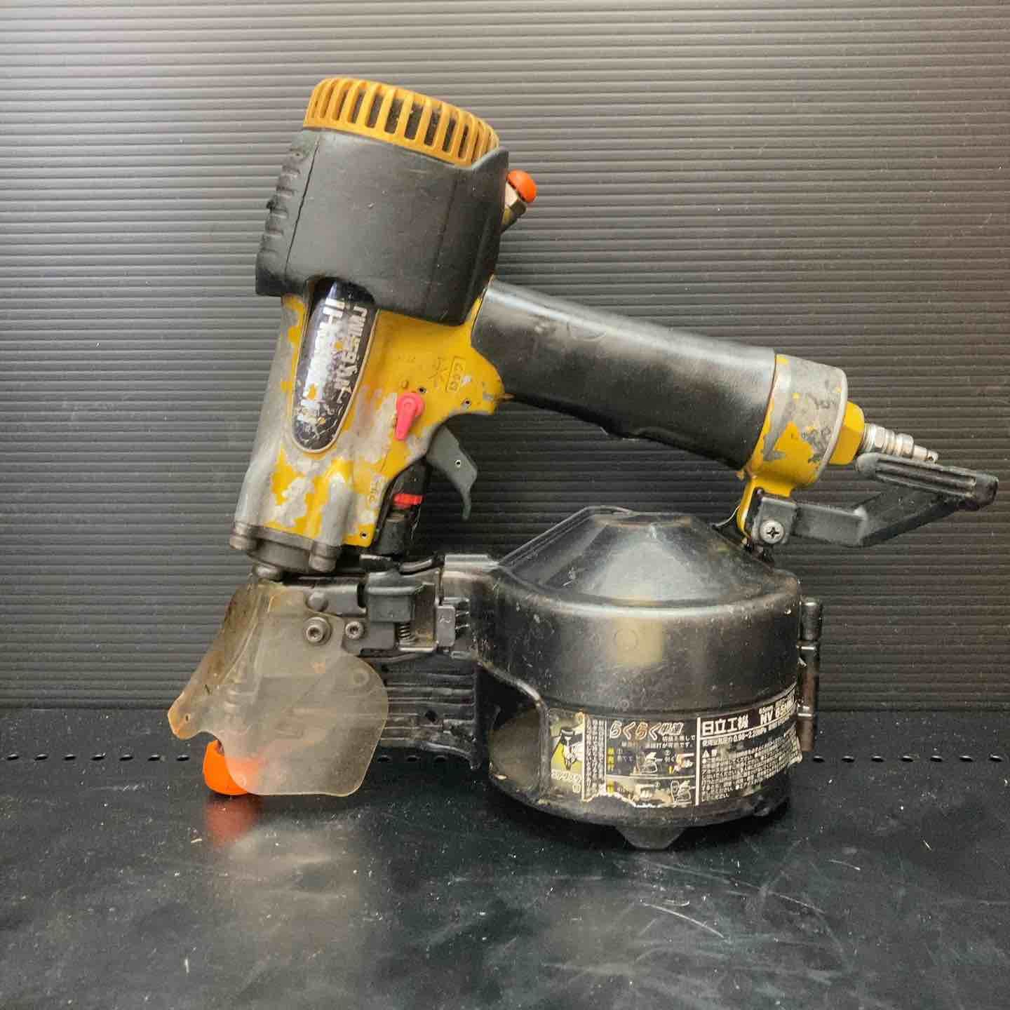 ハイコーキ HIKOKI 旧 日立工機 高圧エア釘打ち機 NV 65 HMJ