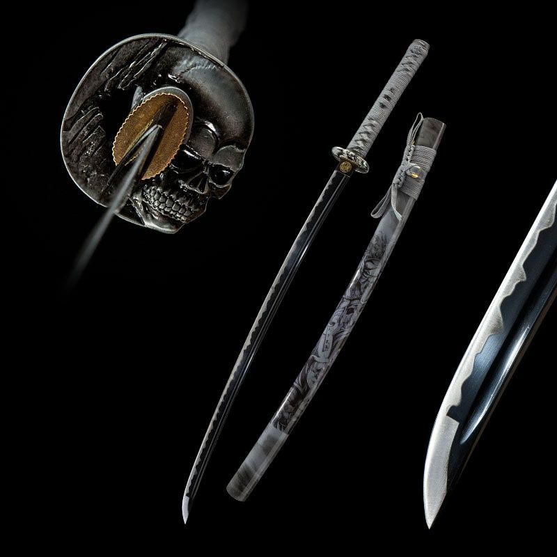 送料無料】手工 1045炭素鋼 日本刀 居合刀 打刀 非実用品 工芸品 武器