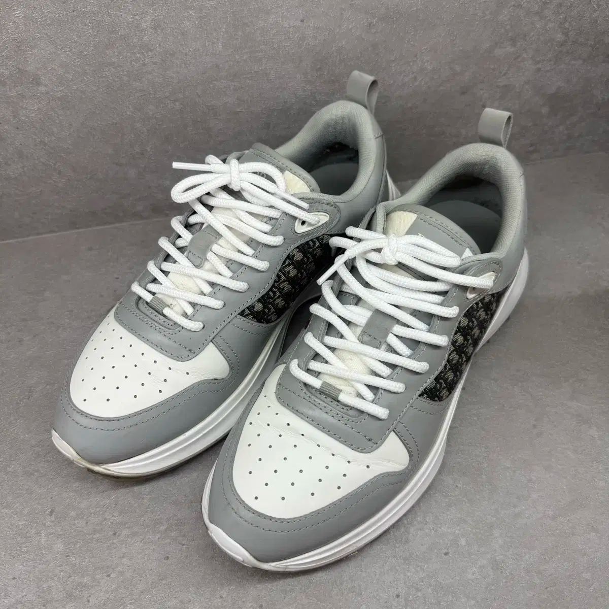 42 5サイズ ディオール オブリーク B25 ランナースニーカー - メルカリ