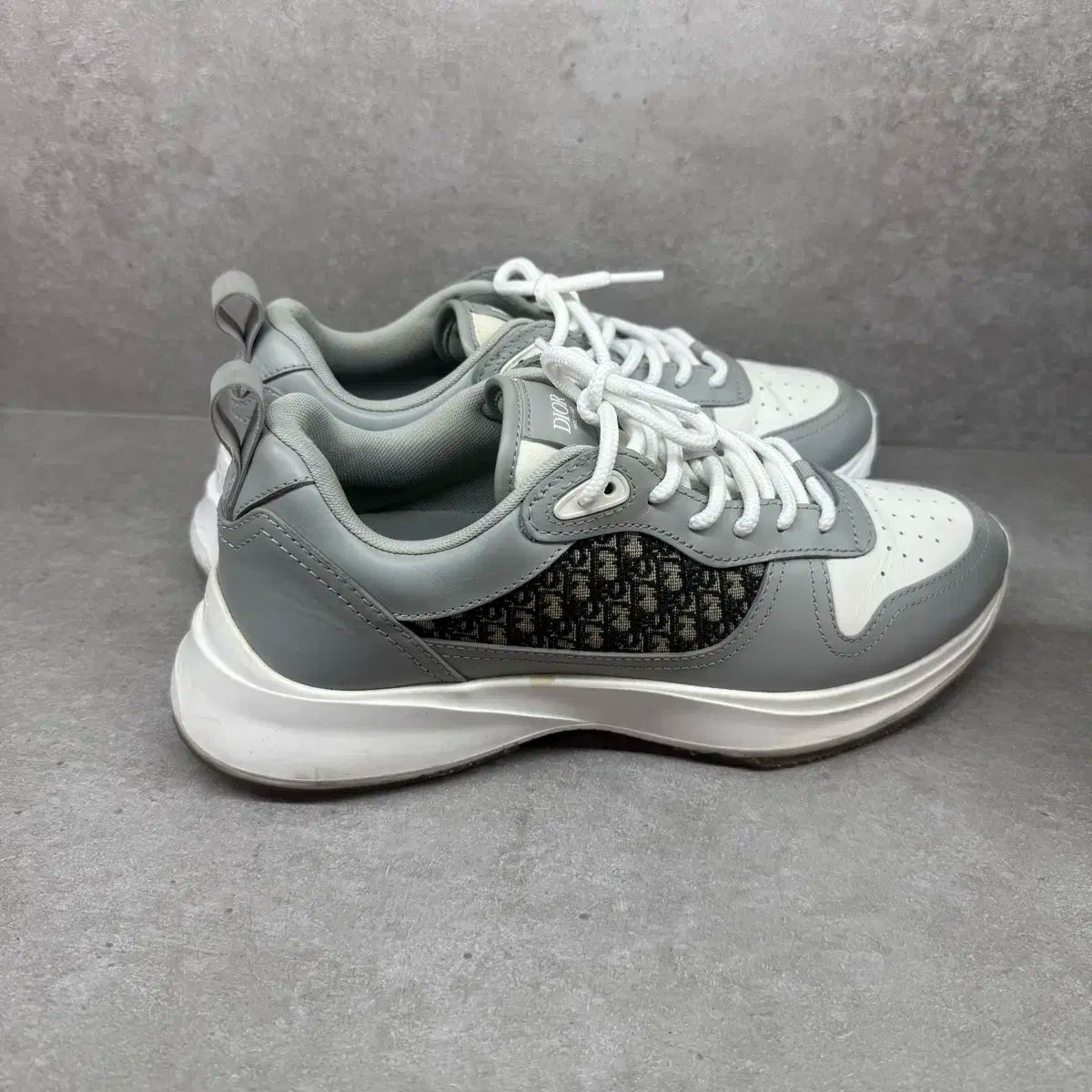 42 5サイズ ディオール オブリーク B25 ランナースニーカー - メルカリ