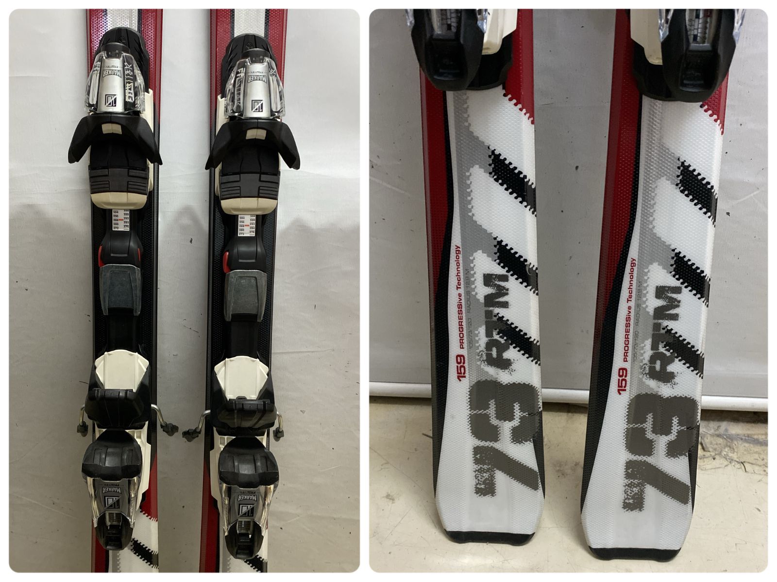 Völkl RTM 73 スキー 159cm Markerビンディングストック付 浜館58-199】 VOLKL フォルクル RTM 73 スキー 159cm ビンディング付き